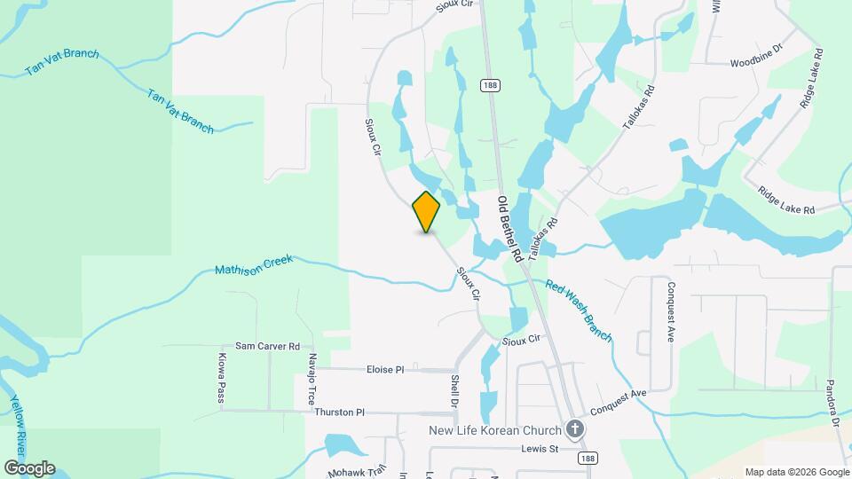 695 Sioux Cir Map and Location Details