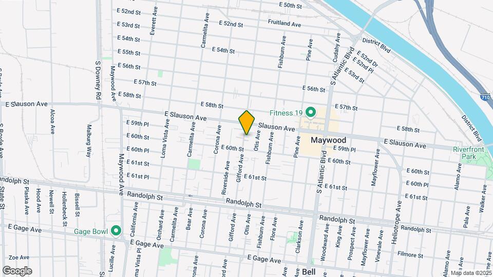 5930-5942 Gifford Ave Map and Location Details