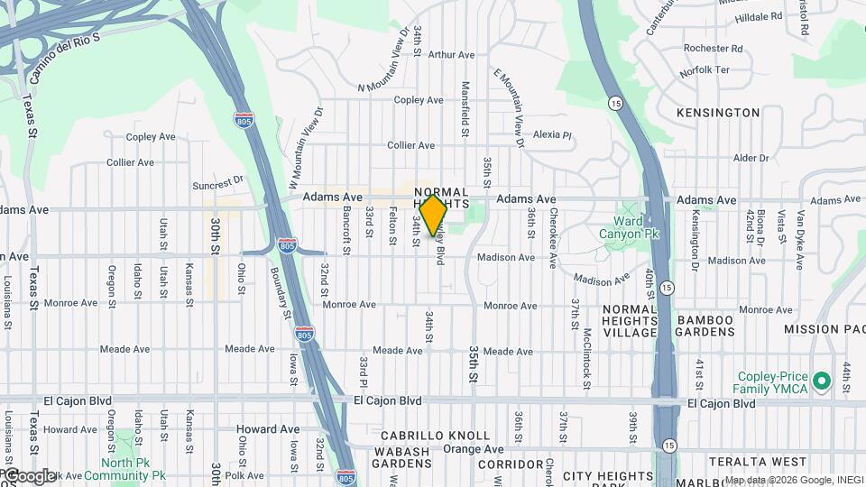 4620 Hawley Blvd Map and Location Details