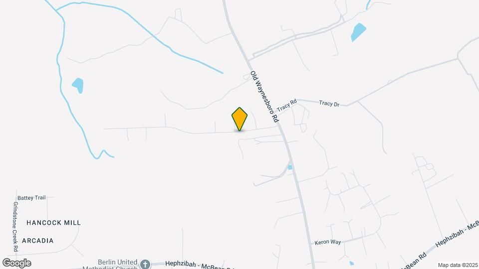 1036 Hancock Mill Ln Map and Location Details