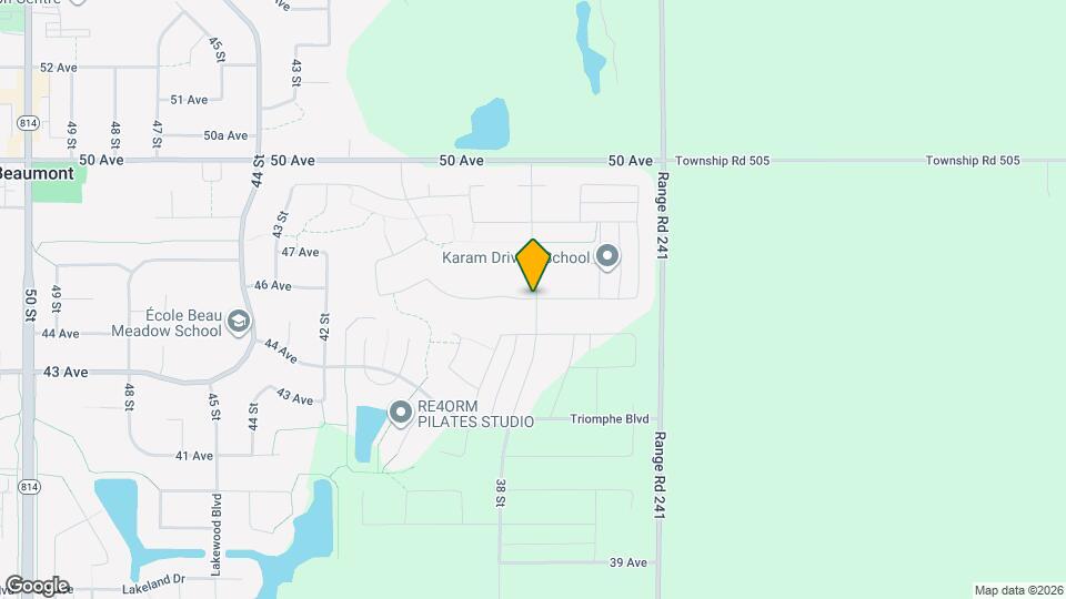 3522 41 Av Map and Location Details