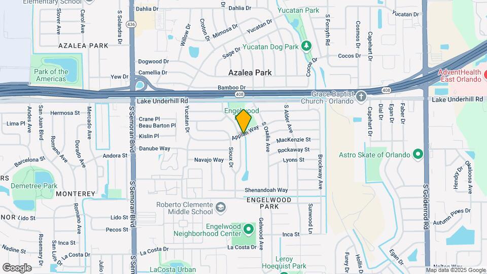 6052 Appian Way Map and Location Details
