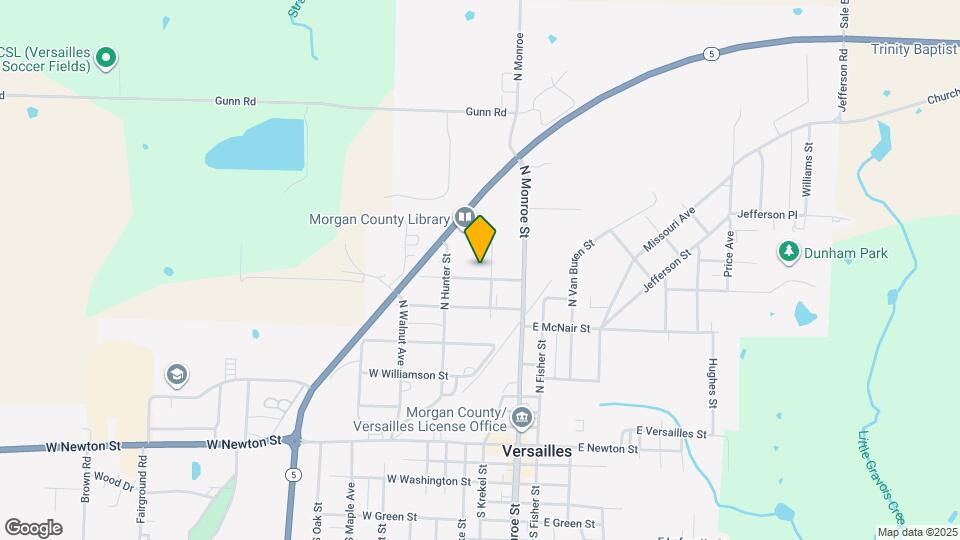 203 W Magnolia St Map and Location Details