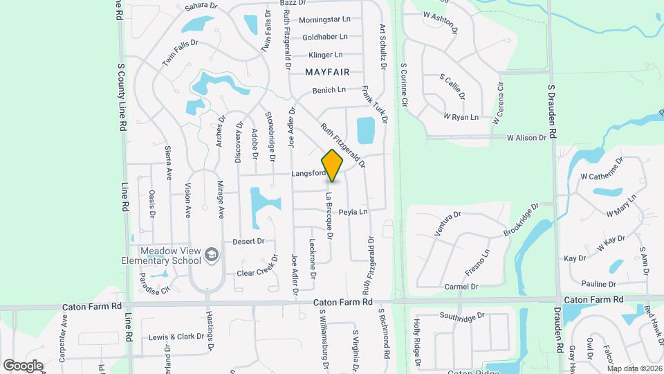 2614 La Brecque Dr Map and Location Details