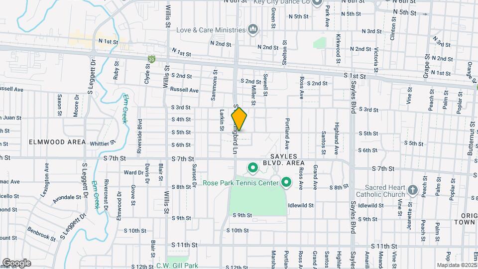 2875 S 5th St Map and Location Details