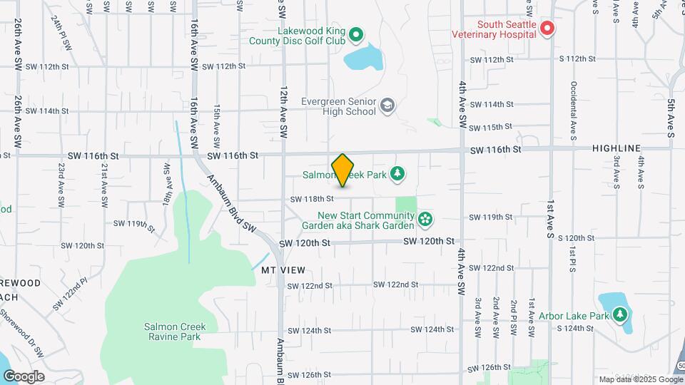 912 SW 118th St Map and Location Details