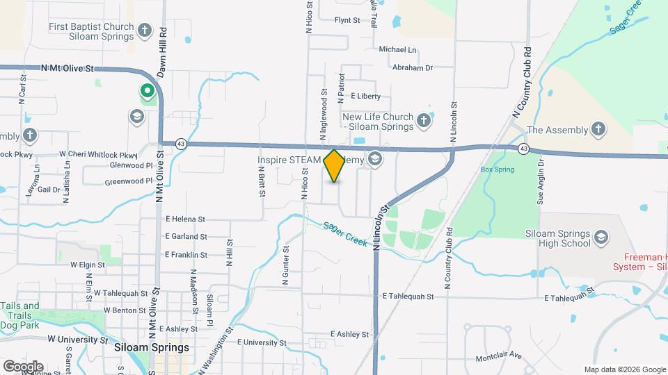 1026 Meadowlark Ln Map and Location Details