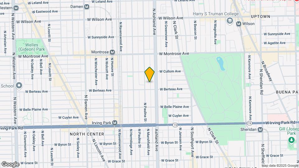 4215 N Paulina St Mapa y Detalles de la Ubicación