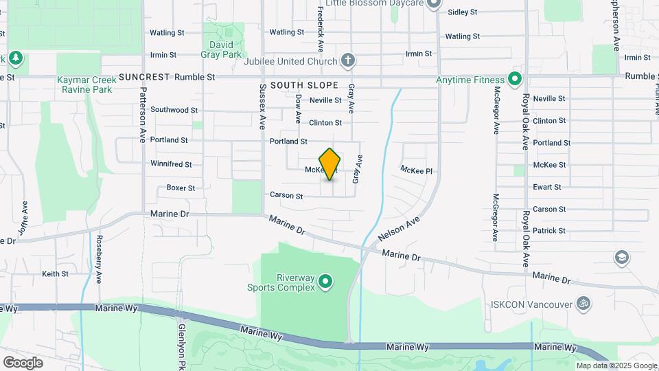 8115 Strathearn Av Map and Location Details