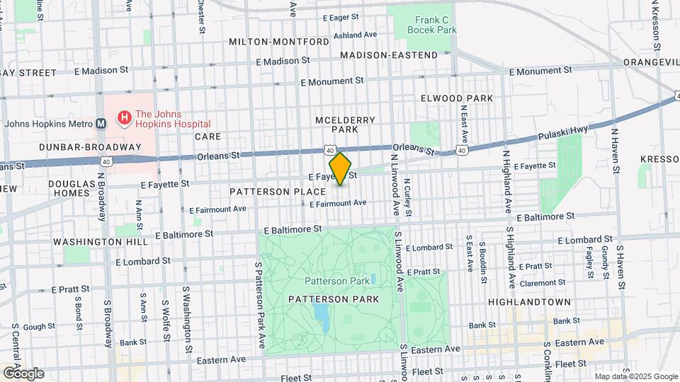119 N Glover St Map and Location Details