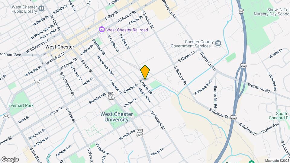 394 E Nields St Map and Location Details