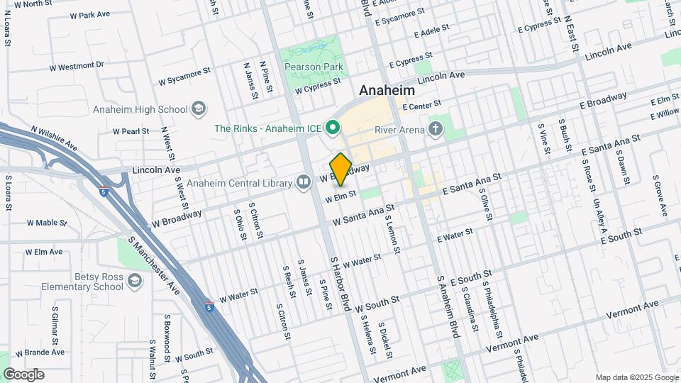 318 S Helena St, Unit 107 Map and Location Details
