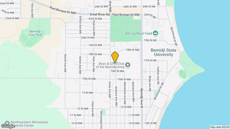 1619 America Ave NW Map and Location Details