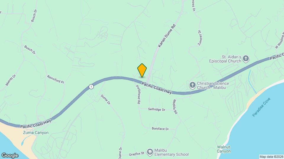 6475 Kanan Dume Rd Map and Location Details