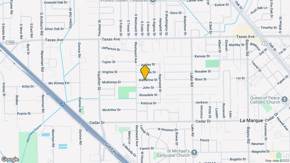 2817 Katherine St Map and Location Details