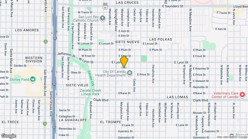 2719 Maryland Ave Map and Location Details