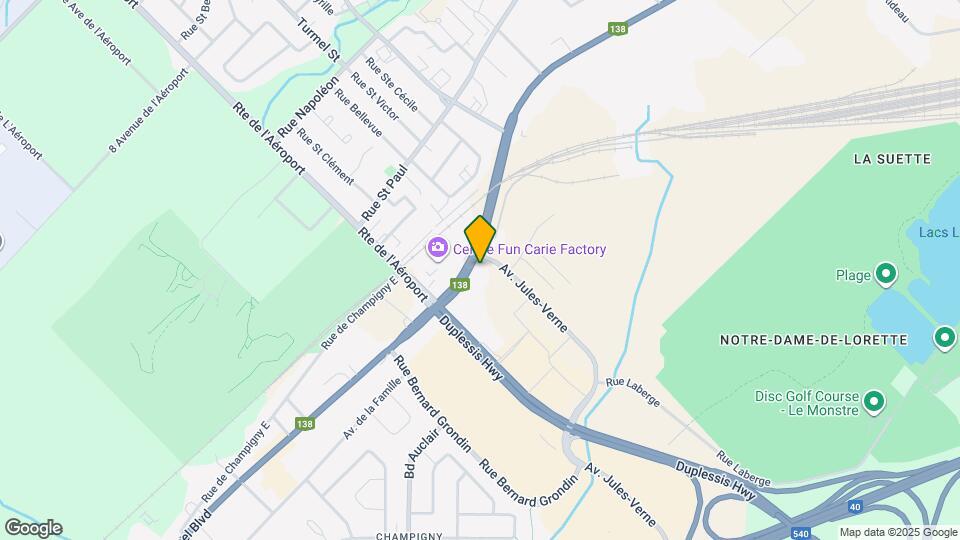 6545 Wilfrid-Hamel Boul Map and Location Details