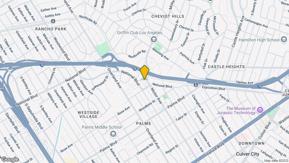 3263 Motor Ave Mapa y Detalles de la Ubicación