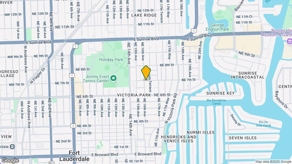 644 NE 16th Ave Mapa y Detalles de la Ubicación
