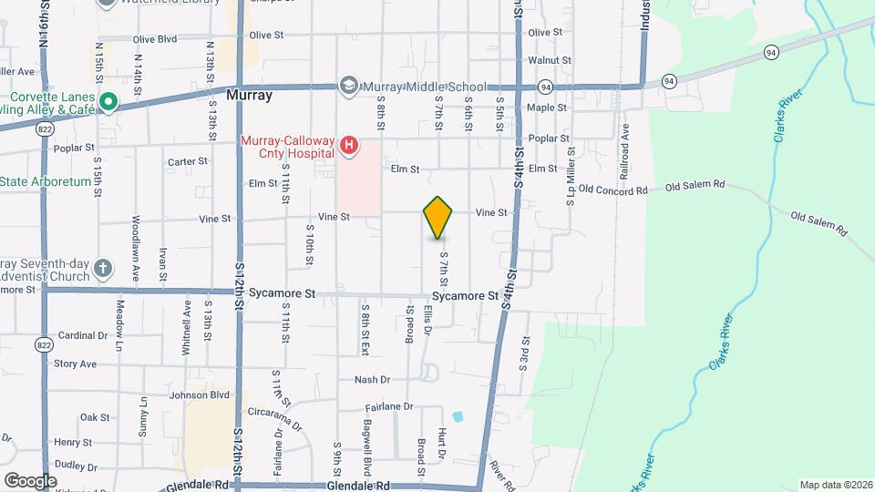 508 S 7th St Map and Location Details