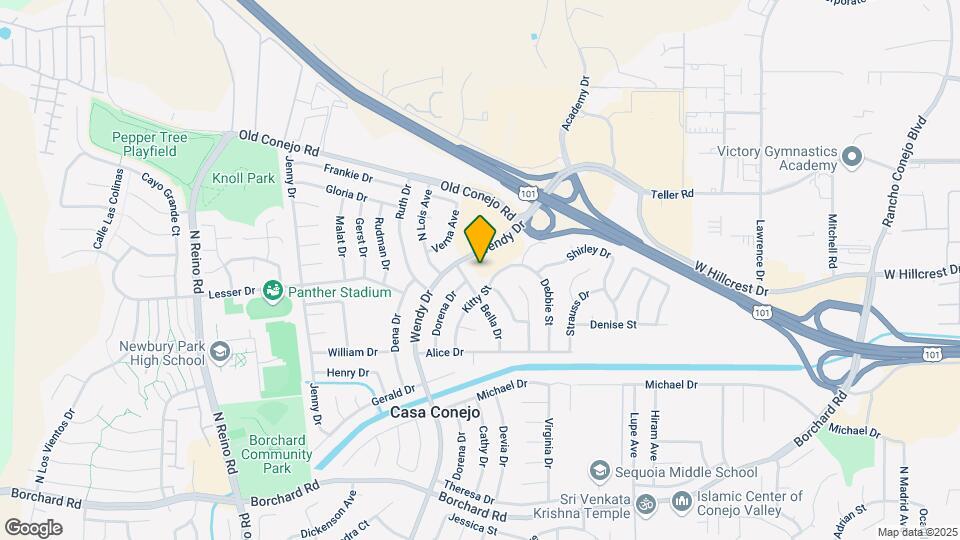 Casa Linda Apartments Map and Location Details