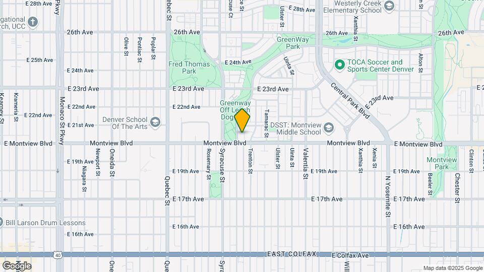 2032 Spruce St Map and Location Details