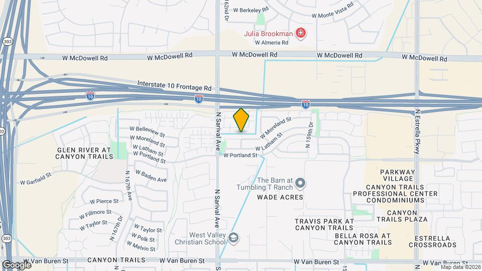 16200 W Moreland St Map and Location Details