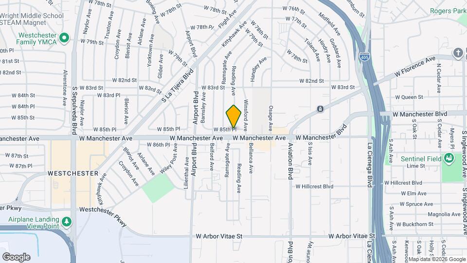 5752 W 85th Pl, Unit 5752 Map and Location Details