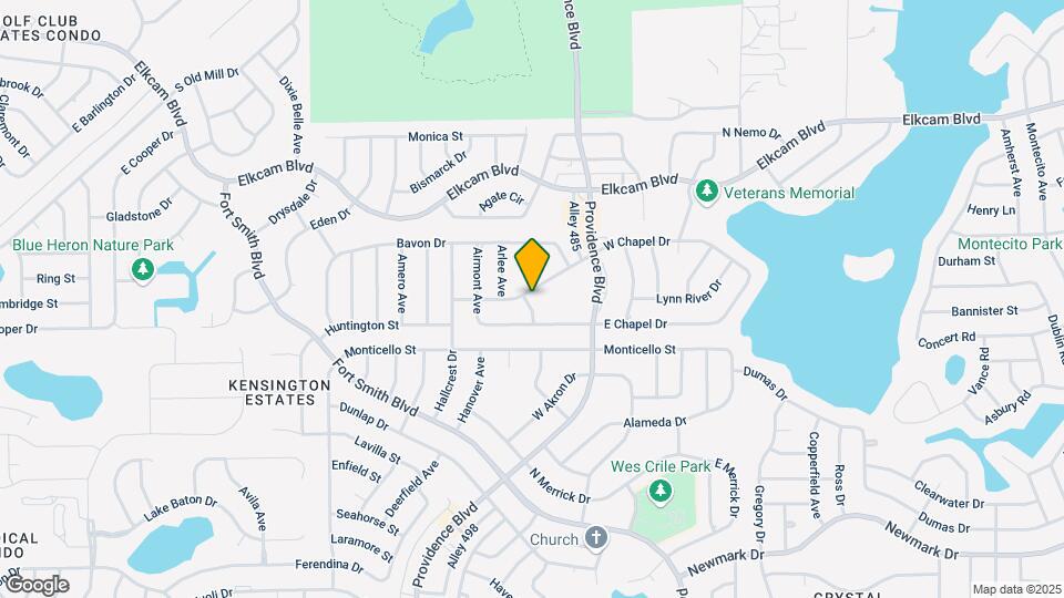 1743 W Chapel Dr Map and Location Details