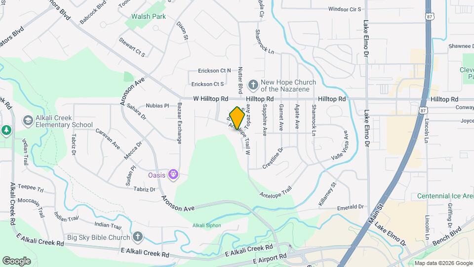 66 Antelope Trail W Map and Location Details