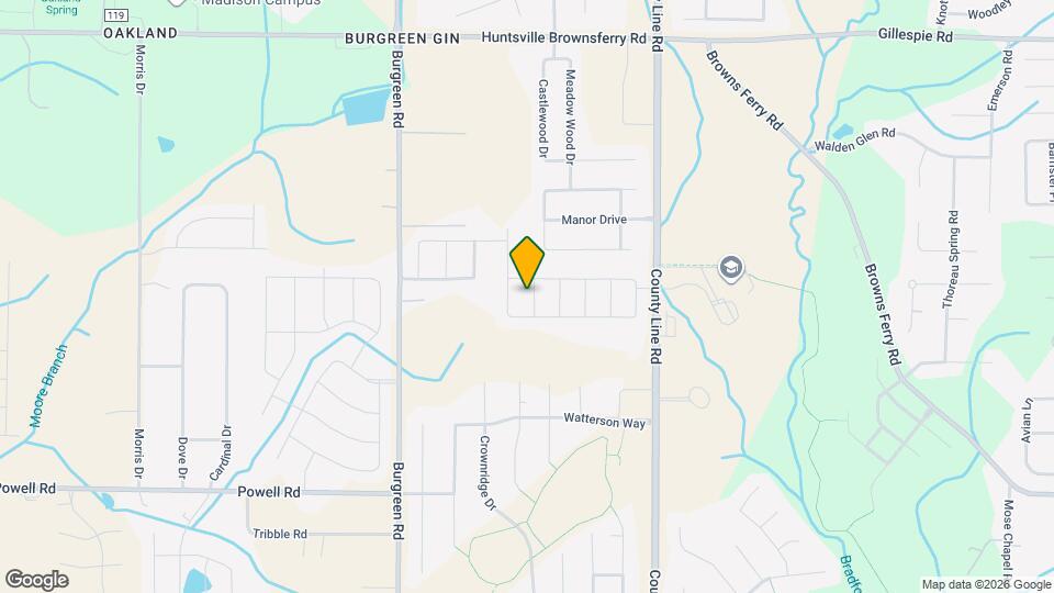 107 Knollcrest Dr Map and Location Details