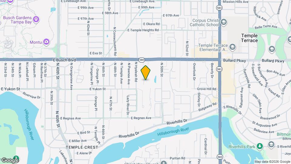 8711 Busch Oaks St Map and Location Details