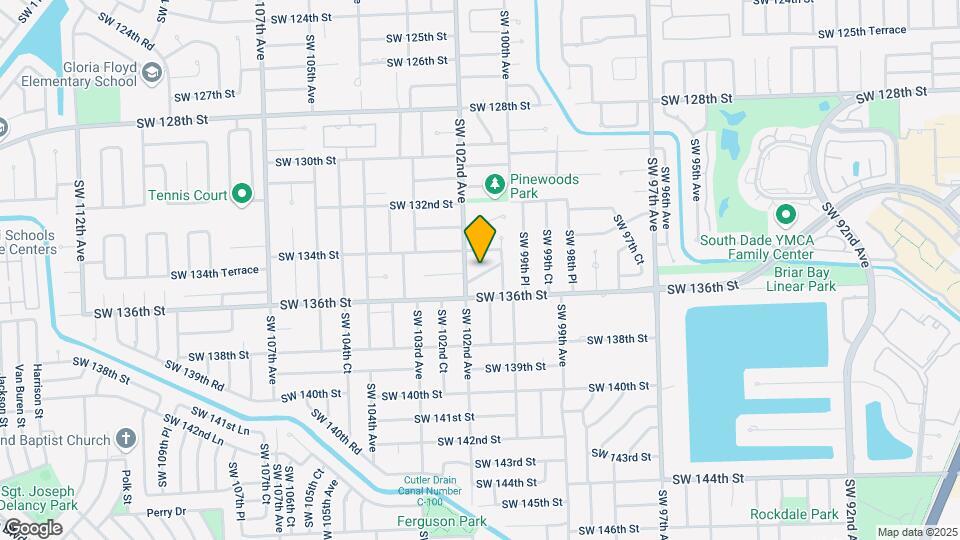 10055 SW 135th St Map and Location Details