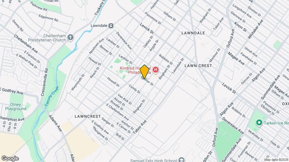 518 Benner St Mapa y Detalles de la Ubicación