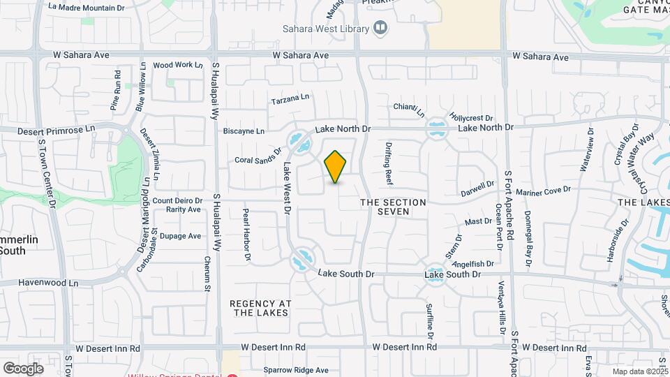 2929 Bridge Creek St Map and Location Details