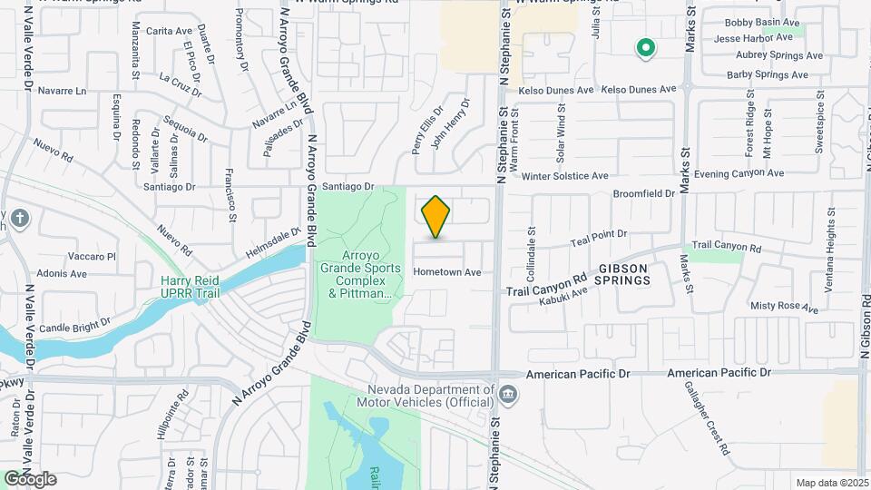 1431 Red Sunset Ave Mapa y Detalles de la Ubicación