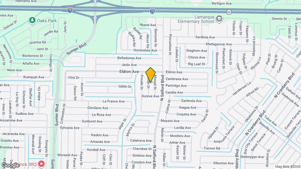 3752 Vehlin St Mapa y Detalles de la Ubicación
