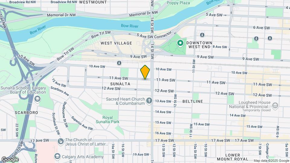 1515 11th Ave SW Map and Location Details