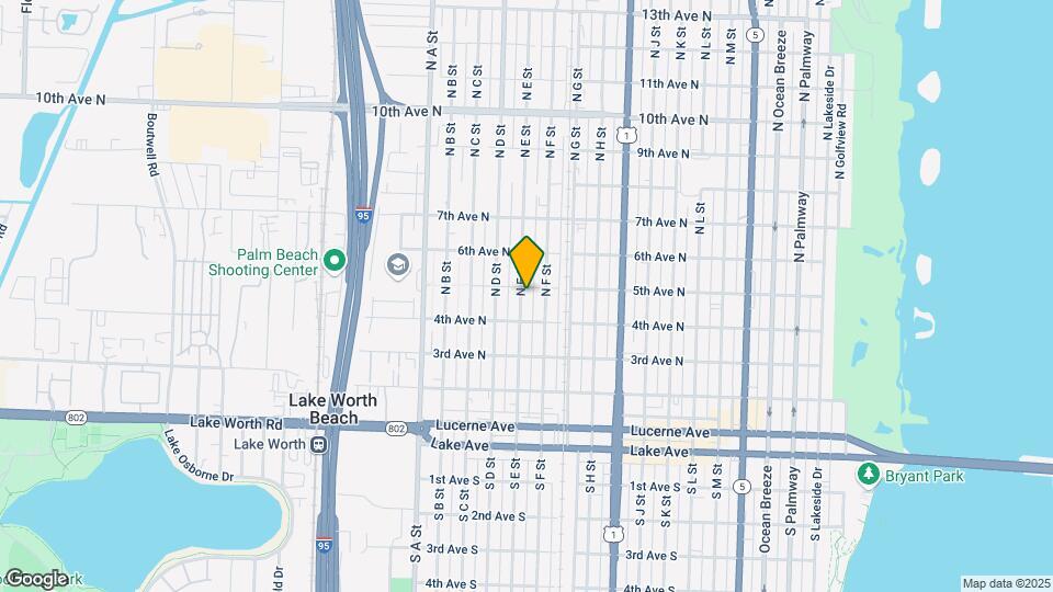 426 N E St Map and Location Details