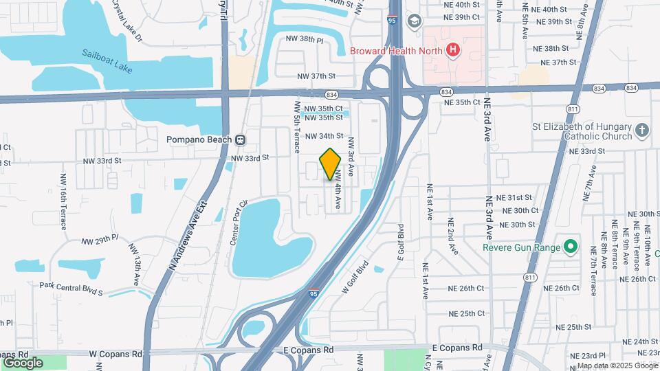 3104 NW 4th Terrace Map and Location Details