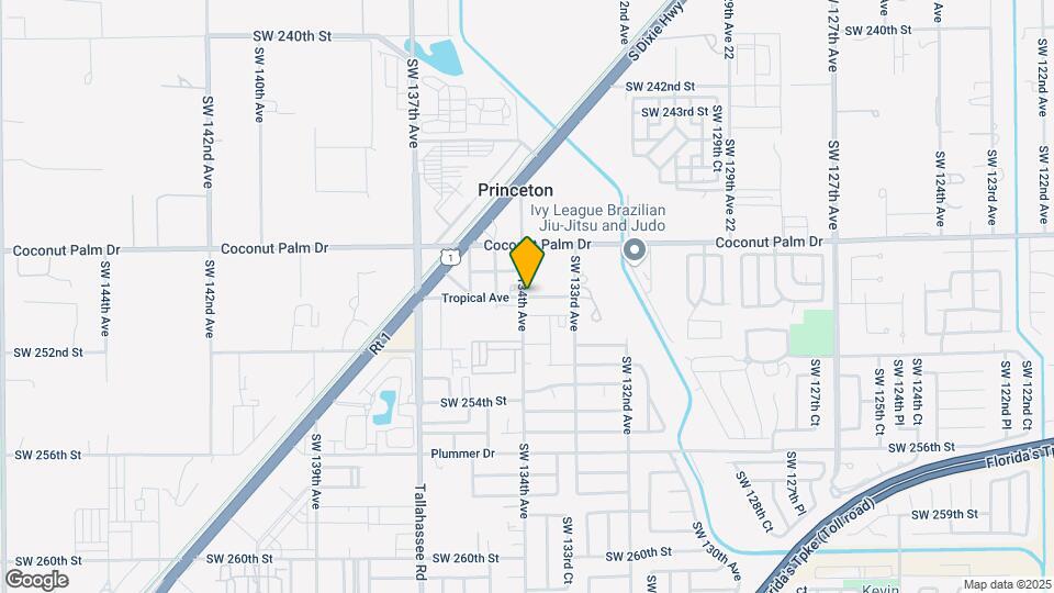 13395 SW 250th St Map and Location Details