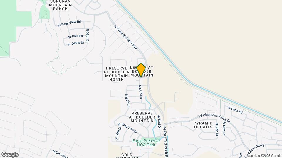 6427 W Silver Sage Ln Map and Location Details