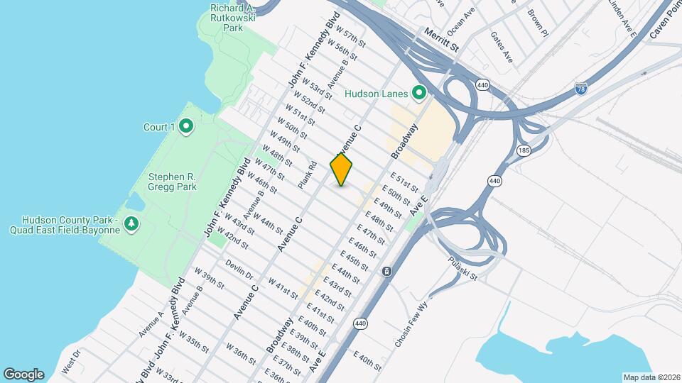 31 W 48th St Mapa y Detalles de la Ubicación
