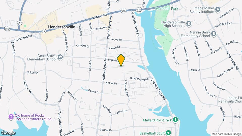 126 Walton Village Dr Mapa y Detalles de la Ubicación