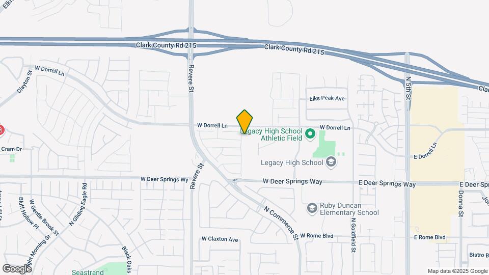 6932 Boulder Canyon St Map and Location Details