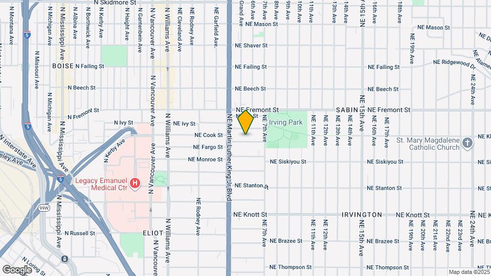 517 NE Fargo St Mapa y Detalles de la Ubicación