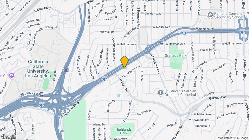 2802 W Ramona Rd Mapa y Detalles de la Ubicación