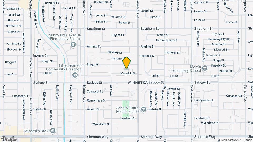 20155 Keswick St Map and Location Details