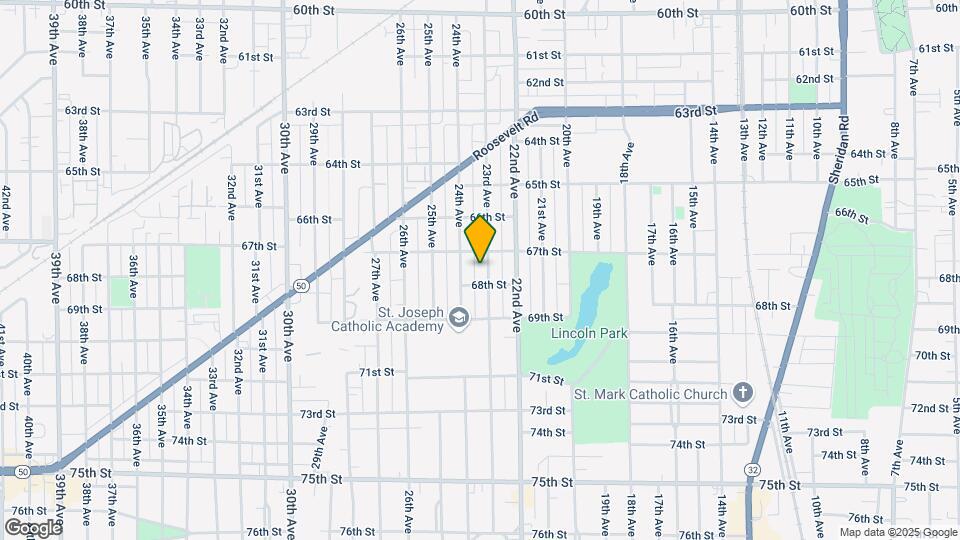 6716 23rd Ave Map and Location Details