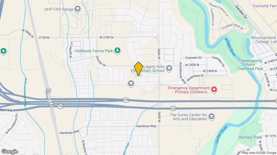 3815 W 2330 N Map and Location Details